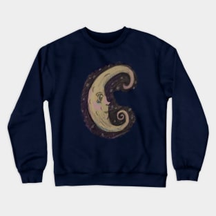 Cute Moon Crewneck Sweatshirt